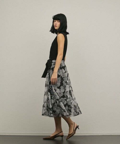 GRACE CONTINENTAL / グレースコンチネンタル ドレス | カシュクールフラワープリントワンピース | 詳細9