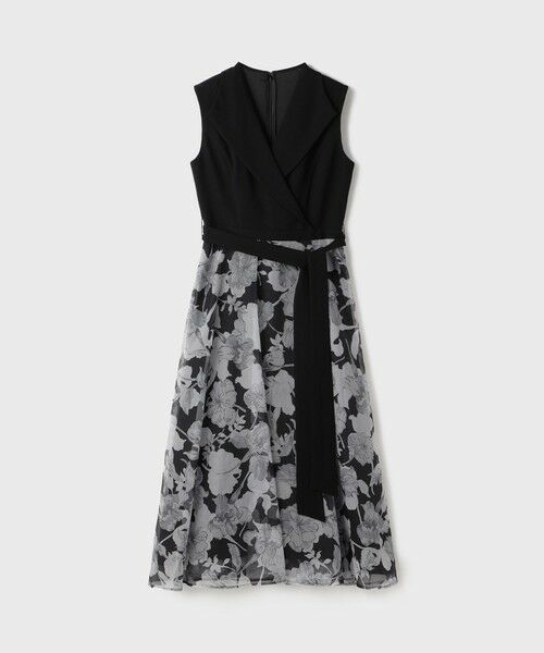 GRACE CONTINENTAL / グレースコンチネンタル ドレス | カシュクールフラワープリントワンピース | 詳細23