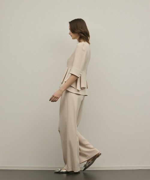 GRACE CONTINENTAL / グレースコンチネンタル その他トップス | トリアセペプラムトップ | 詳細2