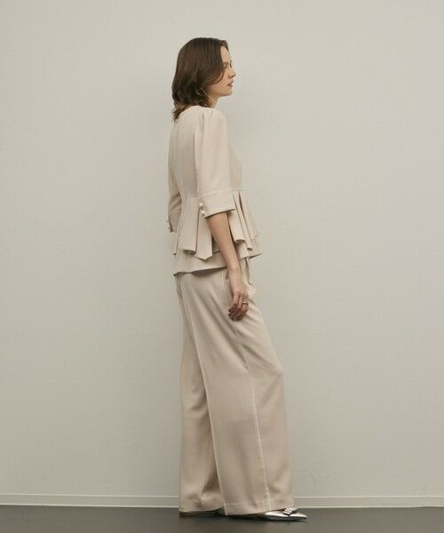 GRACE CONTINENTAL / グレースコンチネンタル その他トップス | トリアセペプラムトップ | 詳細4