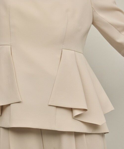 GRACE CONTINENTAL / グレースコンチネンタル その他トップス | トリアセペプラムトップ | 詳細9