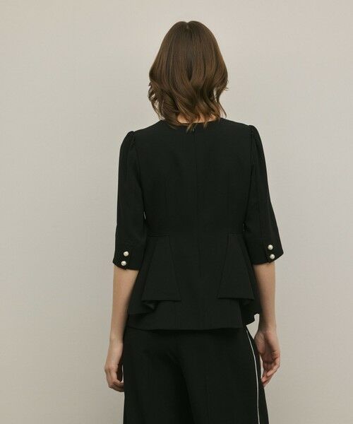 GRACE CONTINENTAL / グレースコンチネンタル その他トップス | トリアセペプラムトップ | 詳細13