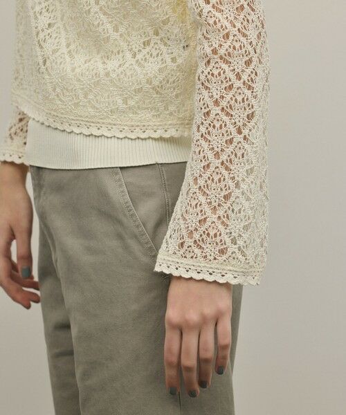 GRACE CONTINENTAL / グレースコンチネンタル その他トップス | レースフレアスリーブトップ | 詳細11