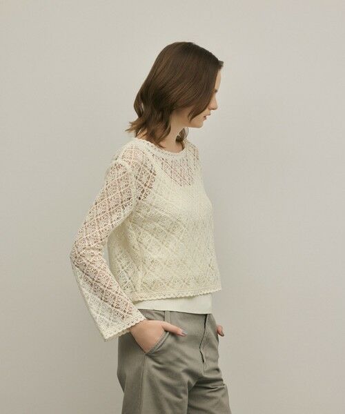 GRACE CONTINENTAL / グレースコンチネンタル その他トップス | レースフレアスリーブトップ | 詳細8