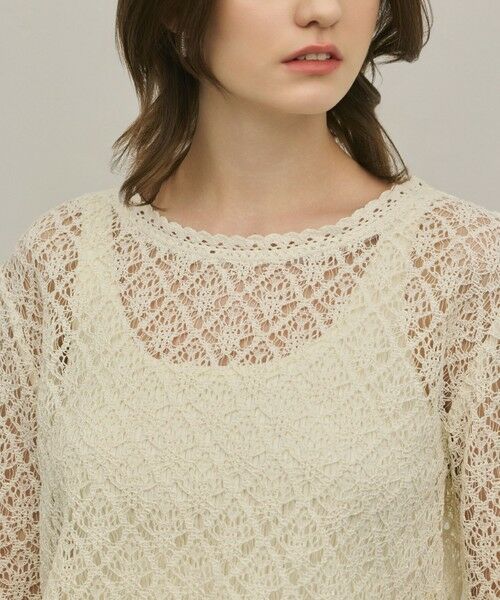 GRACE CONTINENTAL / グレースコンチネンタル その他トップス | レースフレアスリーブトップ | 詳細9