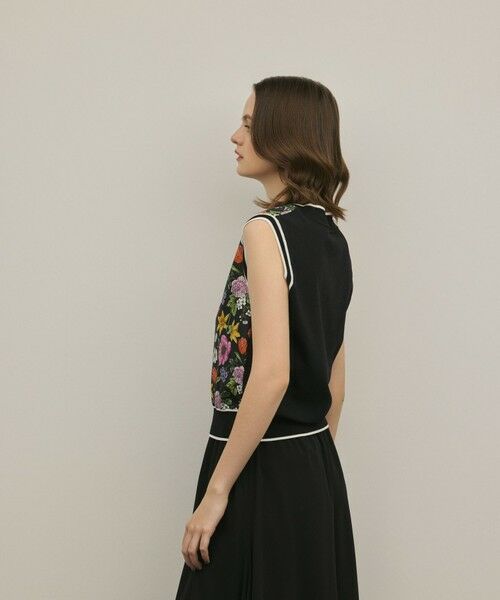 GRACE CONTINENTAL / グレースコンチネンタル その他トップス | フラワープリントニットトップ | 詳細13