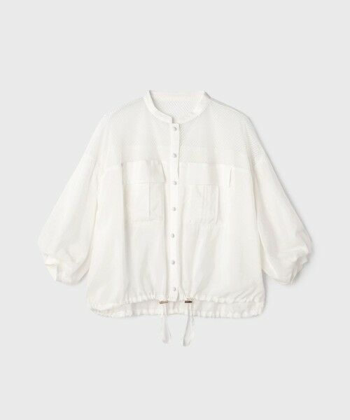 GRACE CONTINENTAL / グレースコンチネンタル ブルゾン | メッシュコンビシアーブルゾン | 詳細4