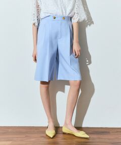 GRACE CONTINENTAL / グレースコンチネンタル その他パンツ | リネンタッチハーフパンツ