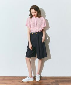 GRACE CONTINENTAL / グレースコンチネンタル その他パンツ | リネンタッチハーフパンツ