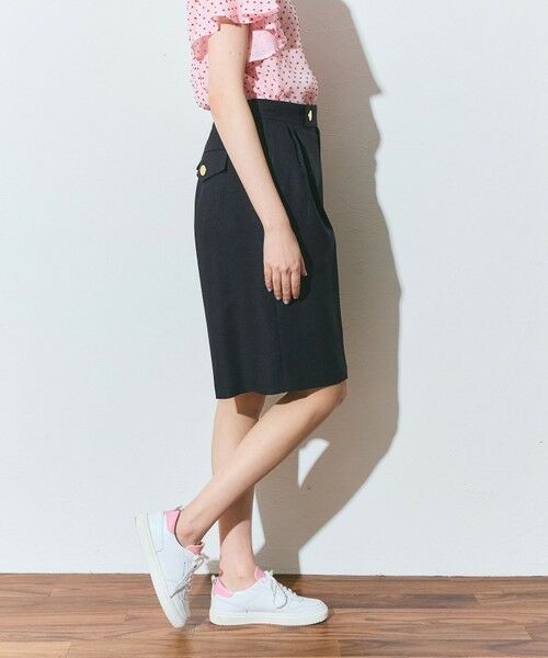 GRACE CONTINENTAL / グレースコンチネンタル その他パンツ | リネンタッチハーフパンツ | 詳細10