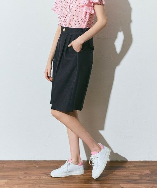 GRACE CONTINENTAL / グレースコンチネンタル その他パンツ | リネンタッチハーフパンツ | 詳細8