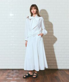 GRACE CONTINENTAL / グレースコンチネンタル ロング・マキシ丈スカート | ナイロンボリュームスカート