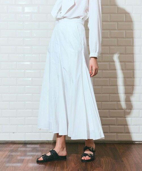 GRACE CONTINENTAL / グレースコンチネンタル ロング・マキシ丈スカート | ナイロンボリュームスカート | 詳細2
