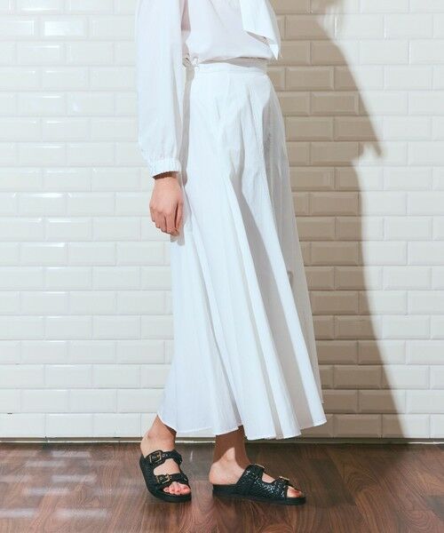 GRACE CONTINENTAL / グレースコンチネンタル ロング・マキシ丈スカート | ナイロンボリュームスカート | 詳細3