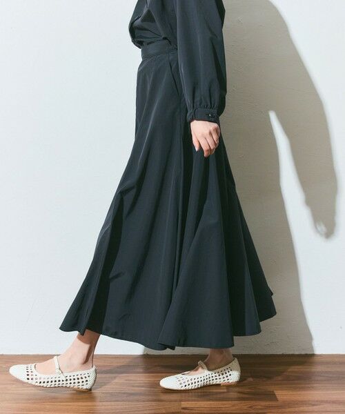 GRACE CONTINENTAL / グレースコンチネンタル ロング・マキシ丈スカート | ナイロンボリュームスカート | 詳細10