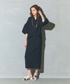 GRACE CONTINENTAL / グレースコンチネンタル ミニ・ひざ丈スカート | ジャージペンシルスカート