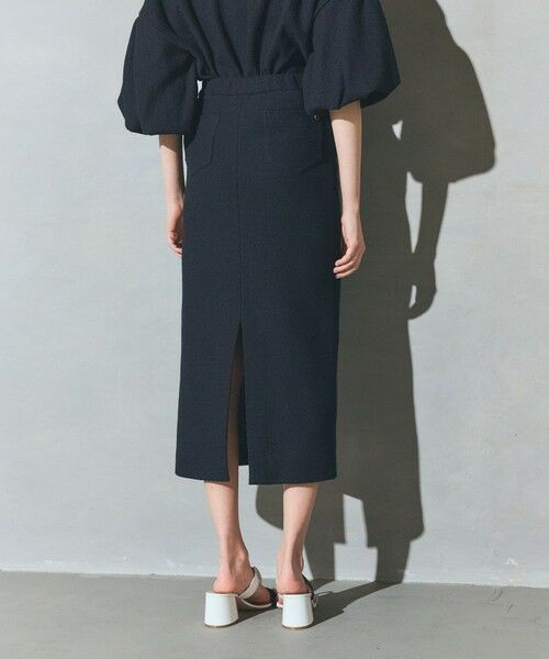 GRACE CONTINENTAL / グレースコンチネンタル ミニ・ひざ丈スカート | ジャージペンシルスカート | 詳細11