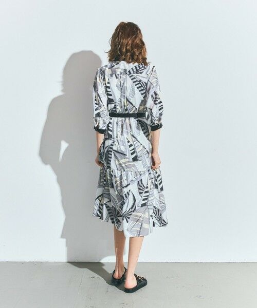 GRACE CONTINENTAL / グレースコンチネンタル ミニ丈・ひざ丈ワンピース | キカヨットプリントワンピース | 詳細10