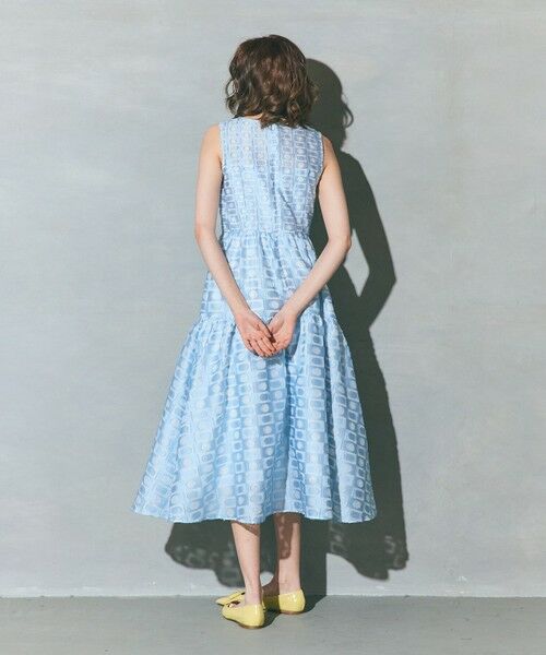 GRACE CONTINENTAL / グレースコンチネンタル ドレス | キカドットジャガードドレス | 詳細3