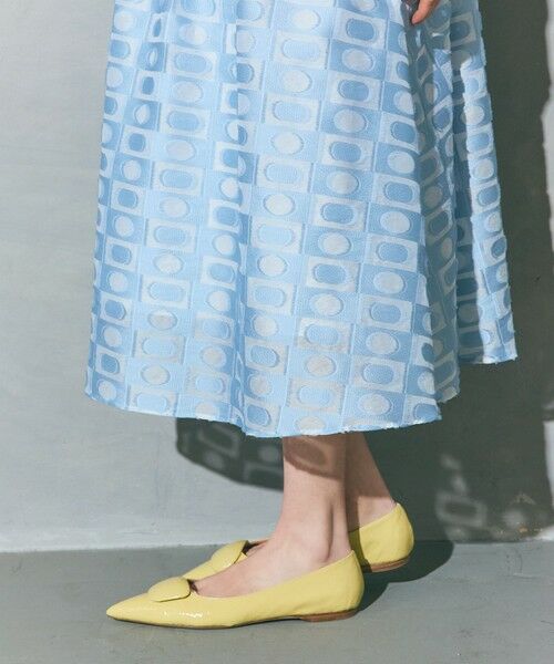 GRACE CONTINENTAL / グレースコンチネンタル ドレス | キカドットジャガードドレス | 詳細6