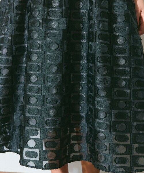 GRACE CONTINENTAL / グレースコンチネンタル ドレス | キカドットジャガードドレス | 詳細11