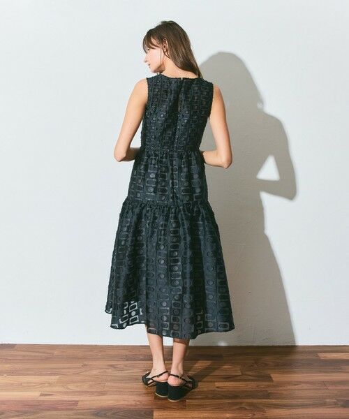 GRACE CONTINENTAL / グレースコンチネンタル ドレス | キカドットジャガードドレス | 詳細9