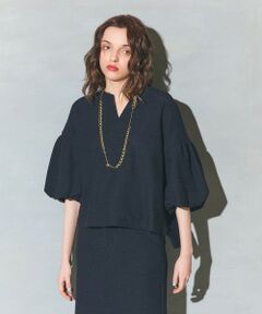 GRACE CONTINENTAL / グレースコンチネンタル その他トップス | バルーンスリーブカットトップ