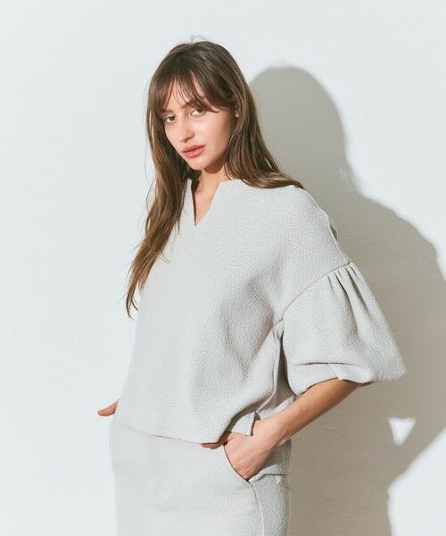 GRACE CONTINENTAL / グレースコンチネンタル その他トップス | バルーンスリーブカットトップ | 詳細4