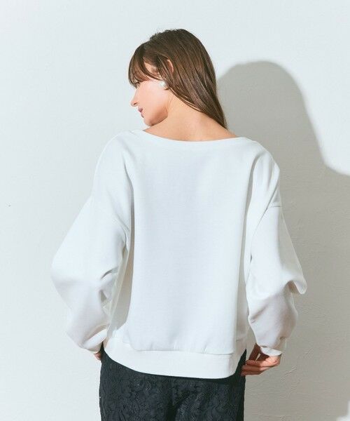 GRACE CONTINENTAL / グレースコンチネンタル カットソー | モチーフ刺繍スウェットトップ | 詳細2