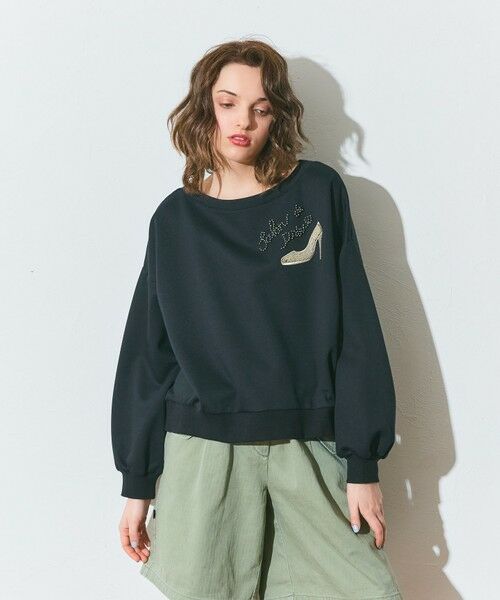 GRACE CONTINENTAL / グレースコンチネンタル カットソー | モチーフ刺繍スウェットトップ | 詳細4