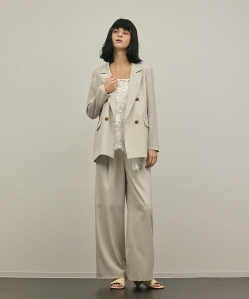 GRACE CONTINENTAL / グレースコンチネンタル テーラードジャケット | バックタックテーラードジャケット | 詳細1