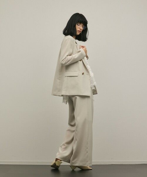 GRACE CONTINENTAL / グレースコンチネンタル テーラードジャケット | バックタックテーラードジャケット | 詳細3