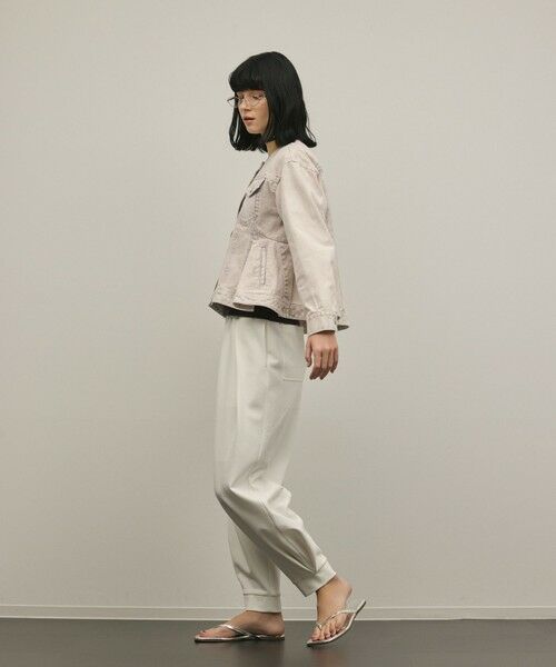 GRACE CONTINENTAL / グレースコンチネンタル テーラードジャケット | ペプラムデニムジャケット | 詳細2