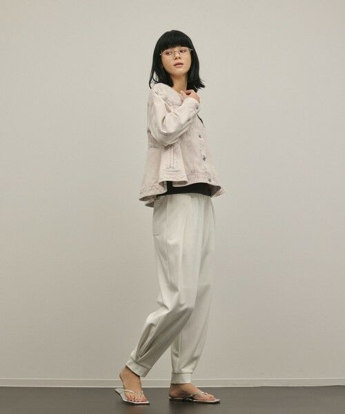 GRACE CONTINENTAL / グレースコンチネンタル テーラードジャケット | ペプラムデニムジャケット | 詳細3