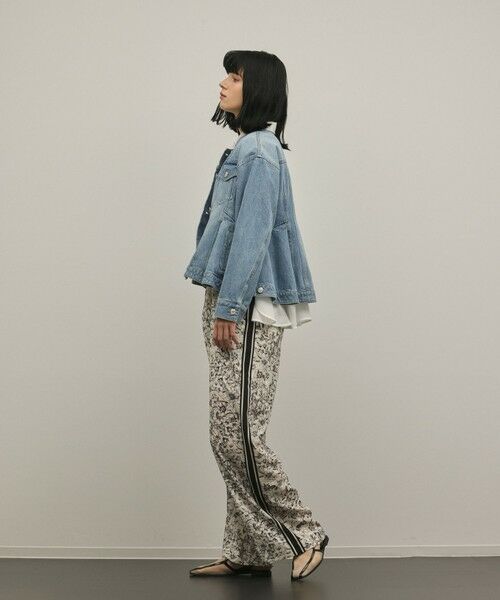 GRACE CONTINENTAL / グレースコンチネンタル テーラードジャケット | ペプラムデニムジャケット | 詳細19