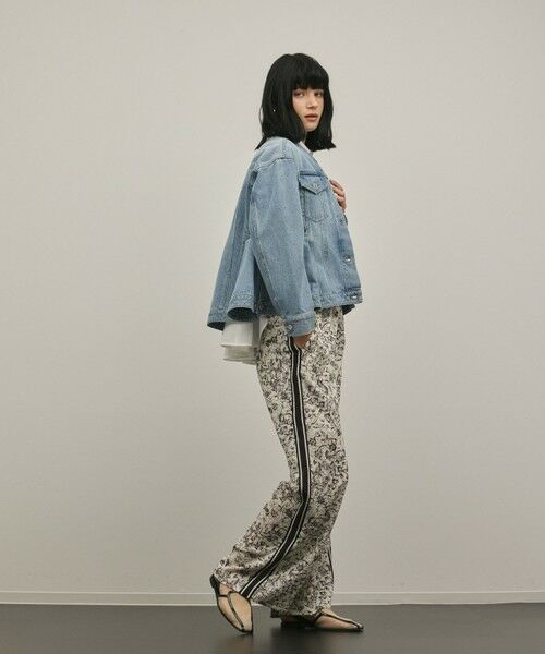 GRACE CONTINENTAL / グレースコンチネンタル テーラードジャケット | ペプラムデニムジャケット | 詳細20