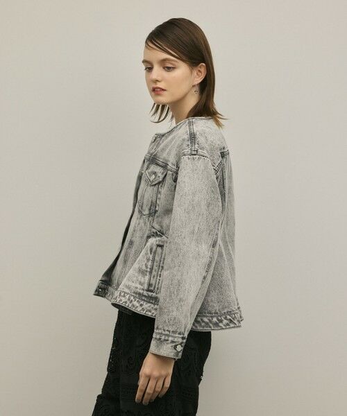 GRACE CONTINENTAL / グレースコンチネンタル テーラードジャケット | ペプラムデニムジャケット | 詳細26