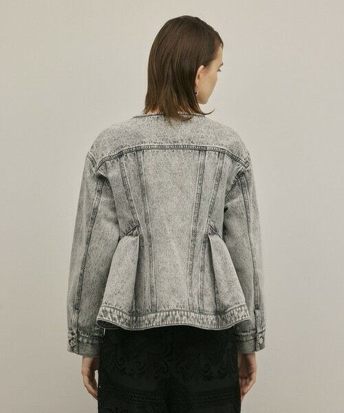 GRACE CONTINENTAL / グレースコンチネンタル テーラードジャケット | ペプラムデニムジャケット | 詳細27