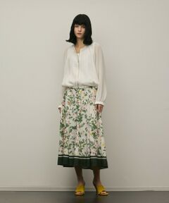 GRACE CONTINENTAL / グレースコンチネンタル ブルゾン | ノーカラーカラミブルゾン