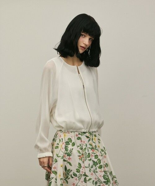 GRACE CONTINENTAL / グレースコンチネンタル ブルゾン | ノーカラーカラミブルゾン | 詳細6