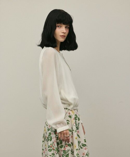 GRACE CONTINENTAL / グレースコンチネンタル ブルゾン | ノーカラーカラミブルゾン | 詳細7