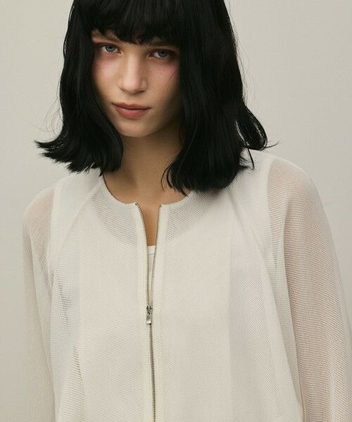 GRACE CONTINENTAL / グレースコンチネンタル ブルゾン | ノーカラーカラミブルゾン | 詳細9