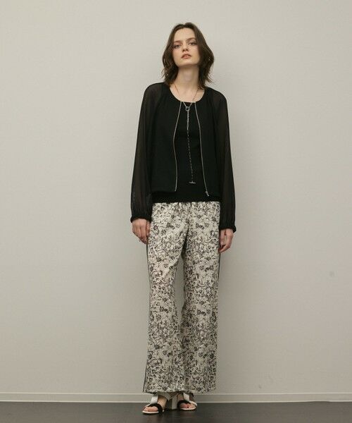 GRACE CONTINENTAL / グレースコンチネンタル ブルゾン | ノーカラーカラミブルゾン | 詳細15