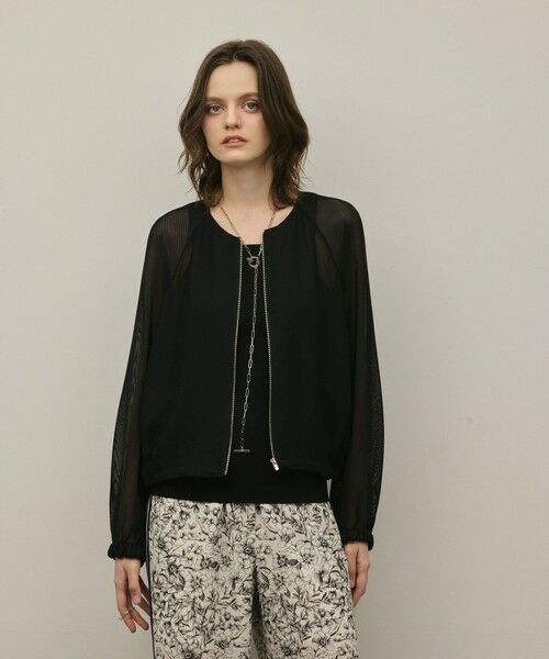 GRACE CONTINENTAL / グレースコンチネンタル ブルゾン | ノーカラーカラミブルゾン | 詳細19