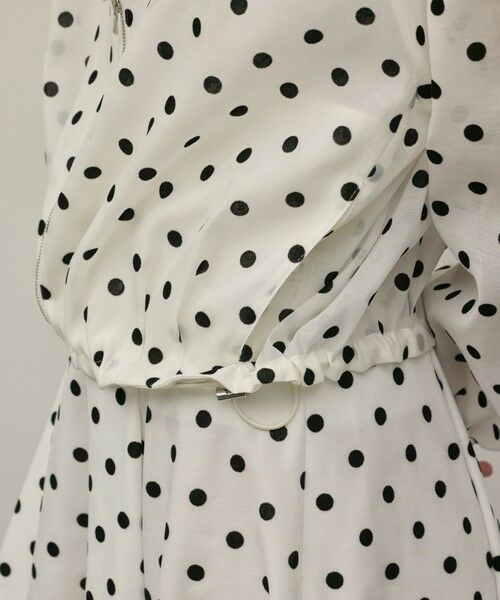 GRACE CONTINENTAL / グレースコンチネンタル ブルゾン | ドットフロッキーブルゾン | 詳細13