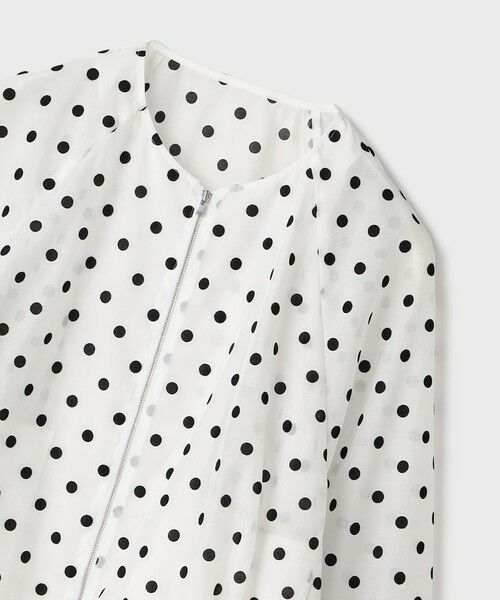 GRACE CONTINENTAL / グレースコンチネンタル ブルゾン | ドットフロッキーブルゾン | 詳細16