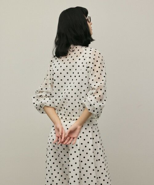 GRACE CONTINENTAL / グレースコンチネンタル ブルゾン | ドットフロッキーブルゾン | 詳細6