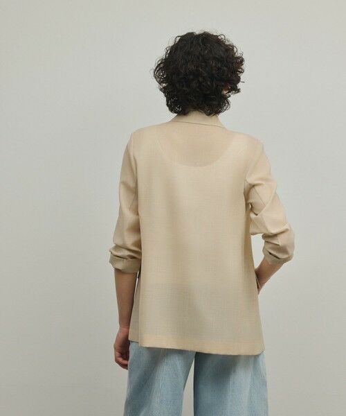 GRACE CONTINENTAL / グレースコンチネンタル テーラードジャケット | シアーウールジャケット | 詳細2