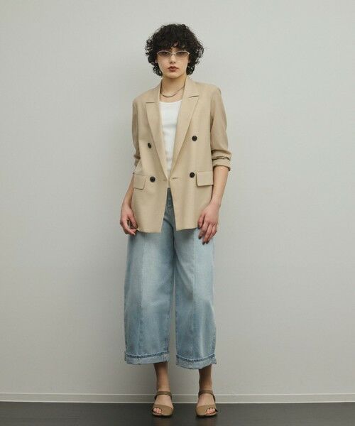 GRACE CONTINENTAL / グレースコンチネンタル テーラードジャケット | シアーウールジャケット | 詳細4