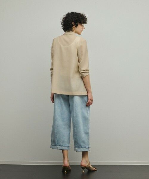 GRACE CONTINENTAL / グレースコンチネンタル テーラードジャケット | シアーウールジャケット | 詳細7